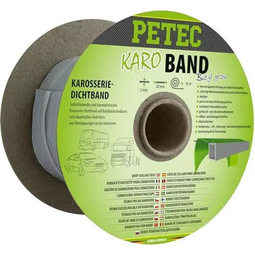 Produktbild: Petec BUTHYL DICHTBAND 16 MM X 10 M, GRAU 87520