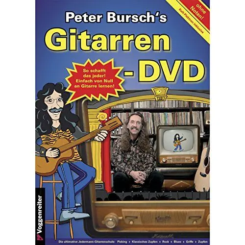 Produktbild: Peter Bursch's Gitarren-DVD