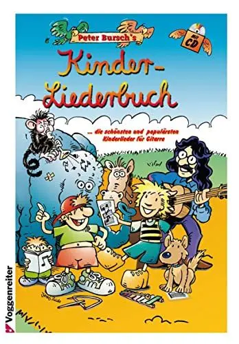 Produktbild: Peter Bursch's Kinder-Liederbuch: ...die schönsten und populärsten Kinderlieder für Gitarre