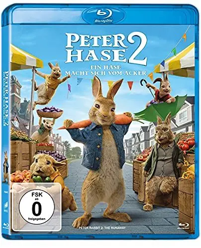 Produktbild: Peter Hase 2 - Ein Hase macht sich vom Acker (Blu-ray)