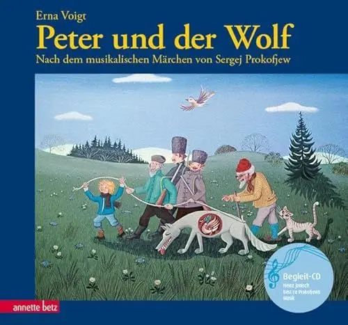 Produktbild: Peter und der Wolf (mit CD): CD Standard Audio Format (Das musikalische Bilderbuch mit CD und zum Streamen)