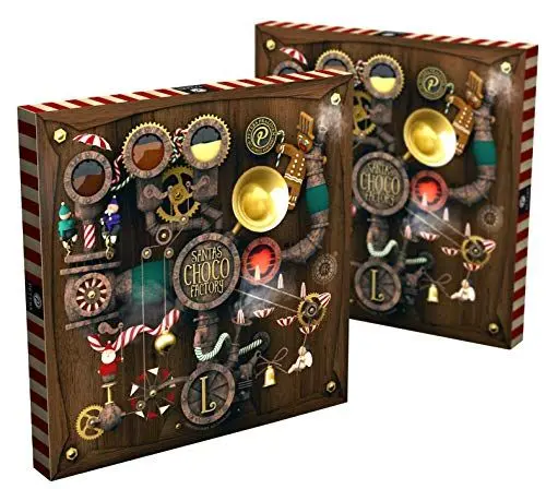 Produktbild: Peters Mit Genuss verführt | AUGMENTED REALITY | Santas Choco Factory Adventskalender | Ohne Alkohol | Weihnachtskalender | Schokolade | Geschenk | Advent | Weihnachten | 300g