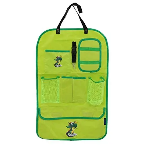 Produktbild: Petex Rücksitzorganiser Rückenlehnenschutz Auto, ca. 41 x 64 cm, grün