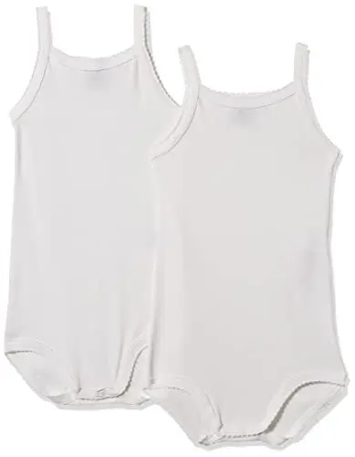 Produktbild: Petit Bateau Baby MädchenTrägerbody (2er Pack) , Variante 1, 24 Monate