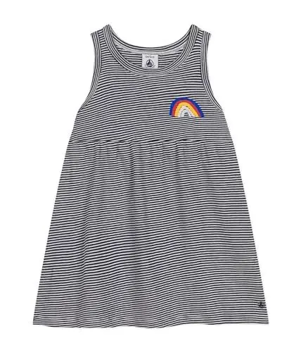 Produktbild: Petit Bateau Baby Mädchen A0AKQ Robe, Smoking/Marshmallow, 6 Monate