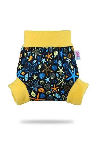 Produktbild: Petit Lulu Überhose (Schlupfüberhose) Größe M (6-10 kg) für Höschenwindeln und Nachtwindeln (Muscheln)