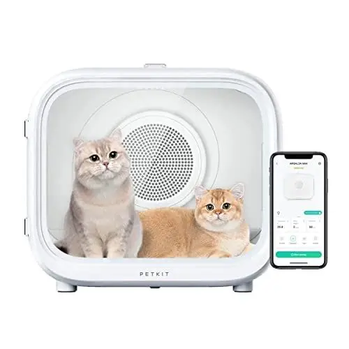 Produktbild: PETKIT AIRSALON MAX Trockner für Katzen, Automatischer Haustiertrockner für Katzen und Kleine Hunde,Komfortabler Trockner,3 Größen der Lüftungszone,APP Intelligenter Temperaturregelung,60L