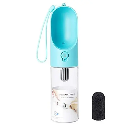 Produktbild: PETKIT P008 EVERSWEET Hundetrinkflasche für Hund, unterwegs, Leckdichte Outdoor Trinkflasche - 400ml, Polyethylenterephthalat (PET)