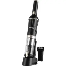 Produktbild: Petra 11,1V Kabelloser Handstaubsauger – mit Ladestation, leicht, kompakt, 100ml Staubbehälter, Auto-Staubsauger, HEPA-Filter, 20 Min Betriebszeit, LED-Bodenbürste, Küchenstaubsauger