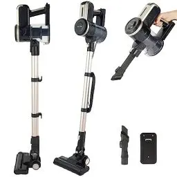 Produktbild: Petra PF01625VDE Turbo-Staubsauger - 600ml Staubbehälter, wandelt Sich zu Einer Handheld-Einheit um, motorisierte LED-Bodenbürste, 2 in 1 Fugendüse und Bürstenwerkzeug, Ersatzh HEPA-Filter, 600W