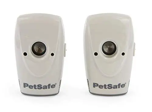 Produktbild: PetSafe Bellkontrolle für Innenräume, Bellsensor mit Ultraschallton, 8 M Reichweiter, 2 3V-Batterien nötig, 2er-Pack
