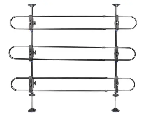 Produktbild: PetSafe Happy Ride Hundeschutzgitter aus Metall, Fixierung im Kofferraum, Für Autos und SUVs geeignet, Verstellbare Größe, 1 Stück (1er Pack)