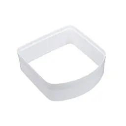 Produktbild: PetSafe - Tunnelverlängerung für manuelle oder elektronische Katzenklappe. 5 cm zusätzlich pro Verlängerung, für dicke Türen oder Wände, 168 mm x 165 mm, weiß, 1 Stück