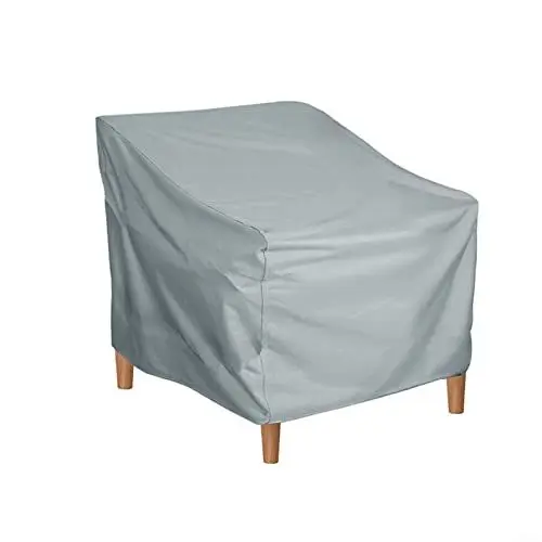 Produktbild: PETSTIBLE Gartenstuhl-Abdeckung, wasserdicht, für Gartenstuhl, Terrasse, stapelbar, für Garten, Outdoor-Möbel, stapelbar, L