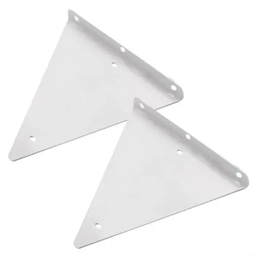 Produktbild: PETSTIBLE Üçgen Duvara Monte Rafı, Duvara Monte Yüzer Masa Raf Desteği Duvar Askı Braketi Için (140 x 130 mm)