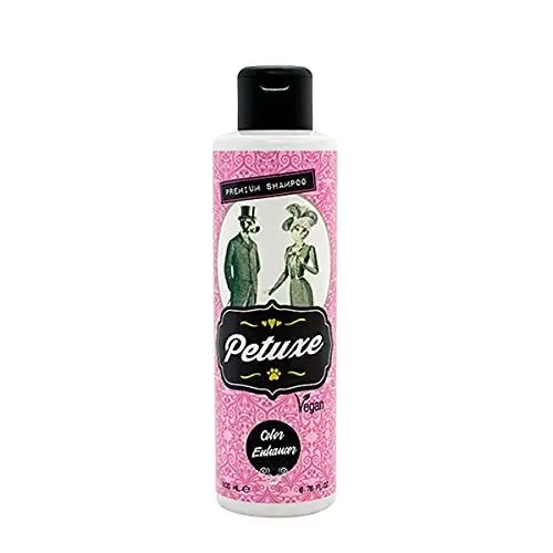 Produktbild: Petuxe Vegan Shampoo für Hunde und Haustiere, schwarzes Haar, 200 ml