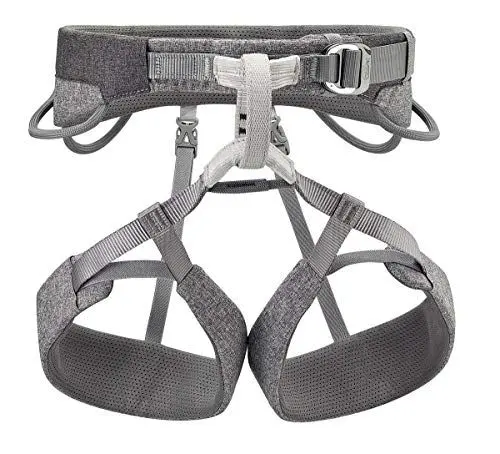 Produktbild: PETZL Sama Klettergurt aus Polyamid Polyester und Aluminium in der Farbe Grau Größe: S, Taillenumfang: 71-77 cm, Beinschlaufen: 48-53 cm, C021BA00