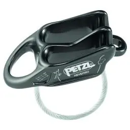 Produktbild: PETZL - Sicherungsgerät REVERSO - Unisex, Grau, Einheitsgröße