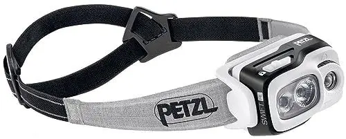 Produktbild: PETZL - Stirnlampe SWIFT RL - Unisex, Schwarz, Einheitsgröße, Wiederaufladbar