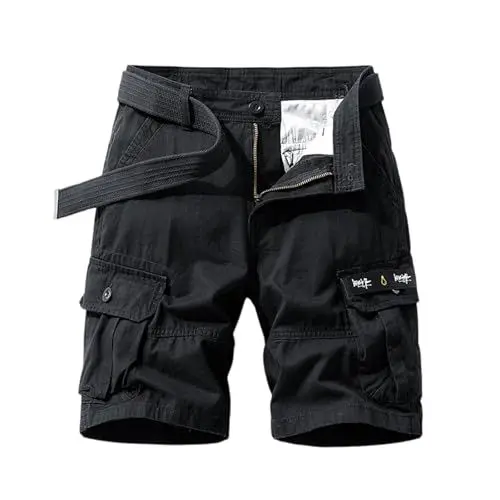 Produktbild: Pfanner Arbeitshose Herren Bundhose Zimmermannshose Malerhose Damen Leibwächter Arbeitskleidung Hose mit Kniepolster Schwarz XL