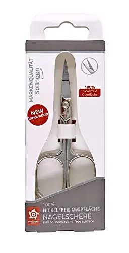 Produktbild: Pfeilring 9cm Nagelschere gebogen, 100% nickelfreie Oberfläche, 22 g