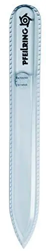 Produktbild: Pfeilring Glasnagelfeile, 13,5 cm, glasklar
