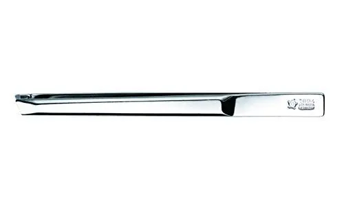 Produktbild: Pfeilring Pinzette vernickelt, schräg, 8 cm