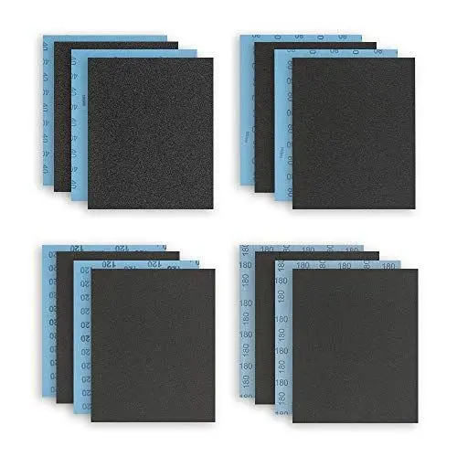 Produktbild: PFERD Gewebe Schleifbogen-Set, 10-tlg. | Korund 230x280mm A40,80,100,120,180 | 45098041 – universell einsetzbar