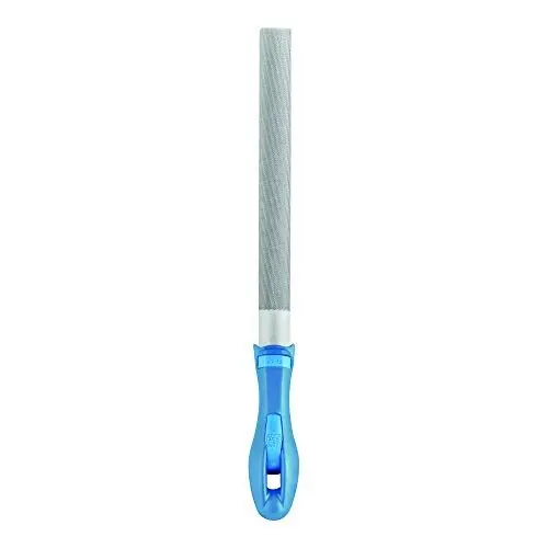 Produktbild: PFERD Werkstattfeile Halbrund, 200mm, halbrunde Feile, Kreuzhieb H2 auf zwei Seiten, inkl. Ergonomie-Feilenheft, 11213207 – für universelle Schrupp- und Schlichtarbeiten geeignet