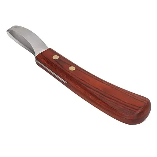 Produktbild: Pferd Hufschmied Werkzeuge, 7.68in Edelstahl Pferde Huf Trimmer Werkzeuge, Ergonomische Raspel Hufschneider Set für Pferde / Esel, und die Reparatur der harten Hufe von großen und mittleren Tieren