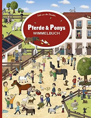 Produktbild: Pferde und Ponys Wimmelbuch