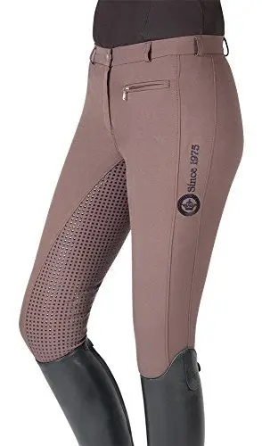 Produktbild: PFIFF 102235 Damen Reithose -Yasmin- mit Silikon-Grip Besatz, Braun 46