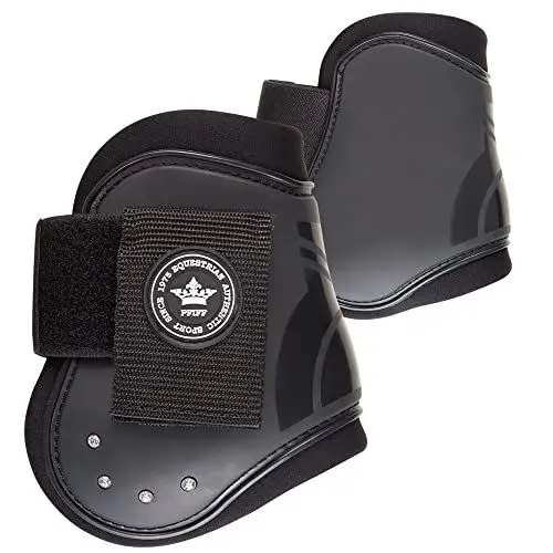 Produktbild: PFIFF Streichkappen ´Toledo´, schwarz Pony, Pony