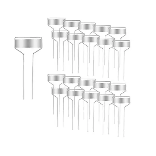 Produktbild: Pflanzenetiketten für Außenpflanzen, 15,2 cm, wasserdicht, für Gemüse, Kräuter, Blumen, Setzlinge, 20 Stück