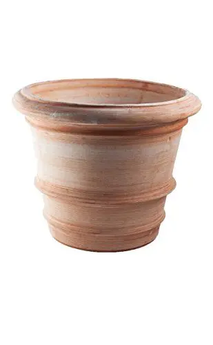 Produktbild: Pflanzgefäße Blumentöpfe Übertöpfe aus italienischem Terrakotta -Tolle Variationen- Absolut Frostfest (Classica, 36cm)