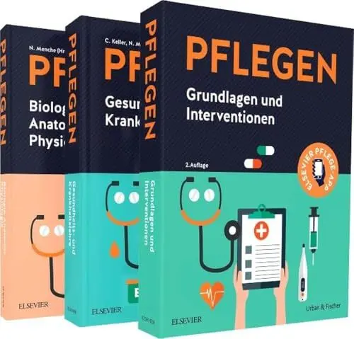 Produktbild: PFLEGEN Lernpaket: Grundlagen - Anatomie - Krankheitslehre