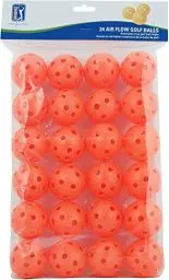 Produktbild: PGA TOUR 24 Air Flow Übungs Golfball, orange, PGAT138