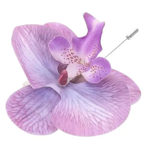 Produktbild: Phalaenopsis Corsage Anstecknadeln Orchideen Brosche Bräutigam Hochzeitsbroschen Blumenstrauß Accessoires Anstecknadeln Anstecknadeln Kleidung Boutonniere Für VALICLUD
