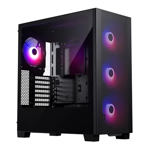 Produktbild: Phanteks XT Pro Ultra Tempered Glass Windows, D-RGB - schwarz