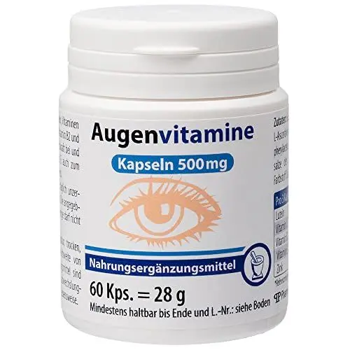 Produktbild: Pharma-Peter AUGENVITAMINE Kapseln, Nahrung für Ihre Augen, 60 Stück