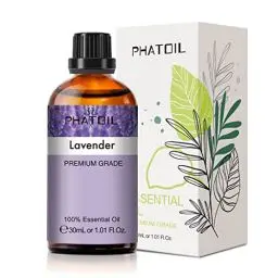 Produktbild: PHATOIL Ätherisches Öl Lavendelöl 30ml, Ätherische Öle Lavendel für Diffuser Reine Naturrein, Aromatherapie Duftöl Lavendel für Luftbefeuchter, Kerzen, Duftlampe