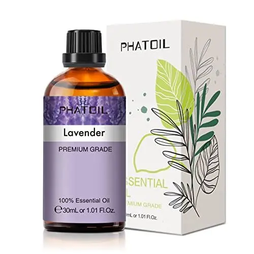 Produktbild: PHATOIL Ätherisches Öl Lavendelöl 30ml, Ätherische Öle Lavendel für Diffuser Reine Naturrein, Aromatherapie Duftöl Lavendel für Luftbefeuchter, Kerzen, Duftlampe
