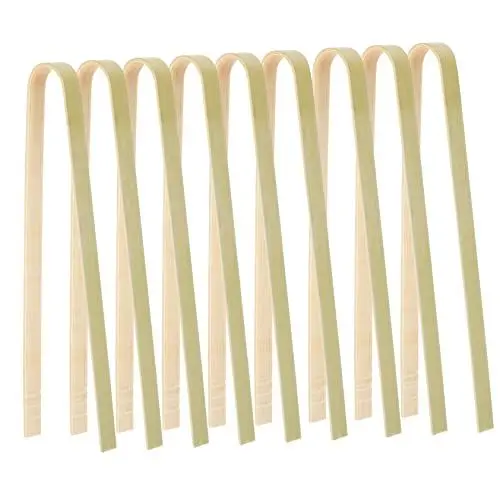 Produktbild: PHENOFICE 10St Kaktus zange Gartenzubehör Krümelschaber saftige Zange Küchenpinzette saftig bewegliche Zange kakteenzange gartenwerkzeuge Kakteenpflanzzange beweglicher saftiger Clip Bambus