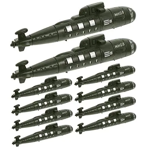 Produktbild: PHENOFICE 10St simuliertes U-Boot kleines U-Boot-Modell U-Boot-Modelle Mini-U-Boot sammlerstücke Marine Dekoration Miniaturen Miniaturspielzeug U-Boot-Schmuck Modell im Militärstil pp Green