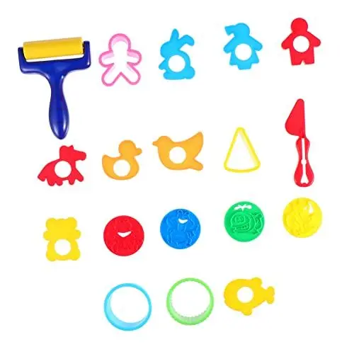 Produktbild: PHENOFICE 18-teiliges Knetmasse-Formen-Set Handgefertigte Tier-Formen DIY-lernspielzeug Für Kinder