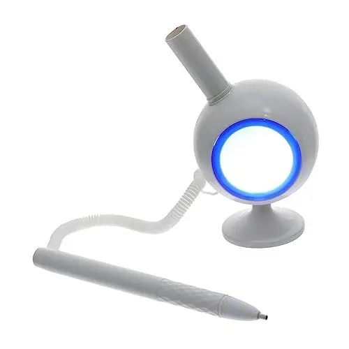 Produktbild: PHENOFICE 1Stk Bohrstift Sticken zubehör stickzubehör eincremehilfe Handgemacht Decor Kreuzstichstift leuchtender Leuchtstift Werkzeug Lichtmalstift Diamantstifte selber Machen Plastik Blue