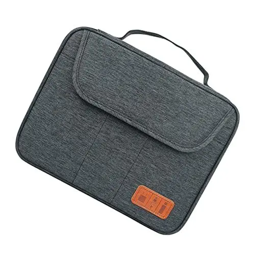 Produktbild: PHENOFICE 1Stk Digitale Aufbewahrungstasche Reise-Organizer-Taschen Tasche für elektronisches Zubehör Ladegerättasche multifunktionale Aufbewahrungstasche Kabelgehäuse Schneetuch Black