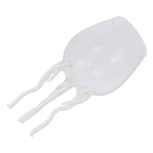 Produktbild: PHENOFICE Quallen-cocktailglas Aus Glas Gefertigt Kreativer Trinkbecher Für Zuhause Wasserbecher Cocktailglas Glasbecher Weinbecher