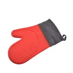 Produktbild: PHENOFICE Wärmeisolierende Handschuhe Grillhandschuhe Hitzeschutzhandschuhe Für Outdoor Und Camping Langlebige Schutzhandschuhe Aus Silikon