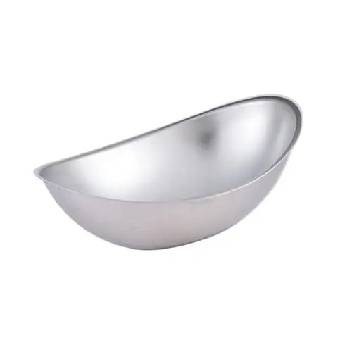 Produktbild: PHENOFICE 1Stk Salatschüssel edelstahlschüsseln edelstahlschalen Fingerfood-Schale tafelbesteck tafelgeschirr Sushi-Dip-Schalen Gerichte würzen Salathalter Obstschale Rostfreier Stahl Silver
